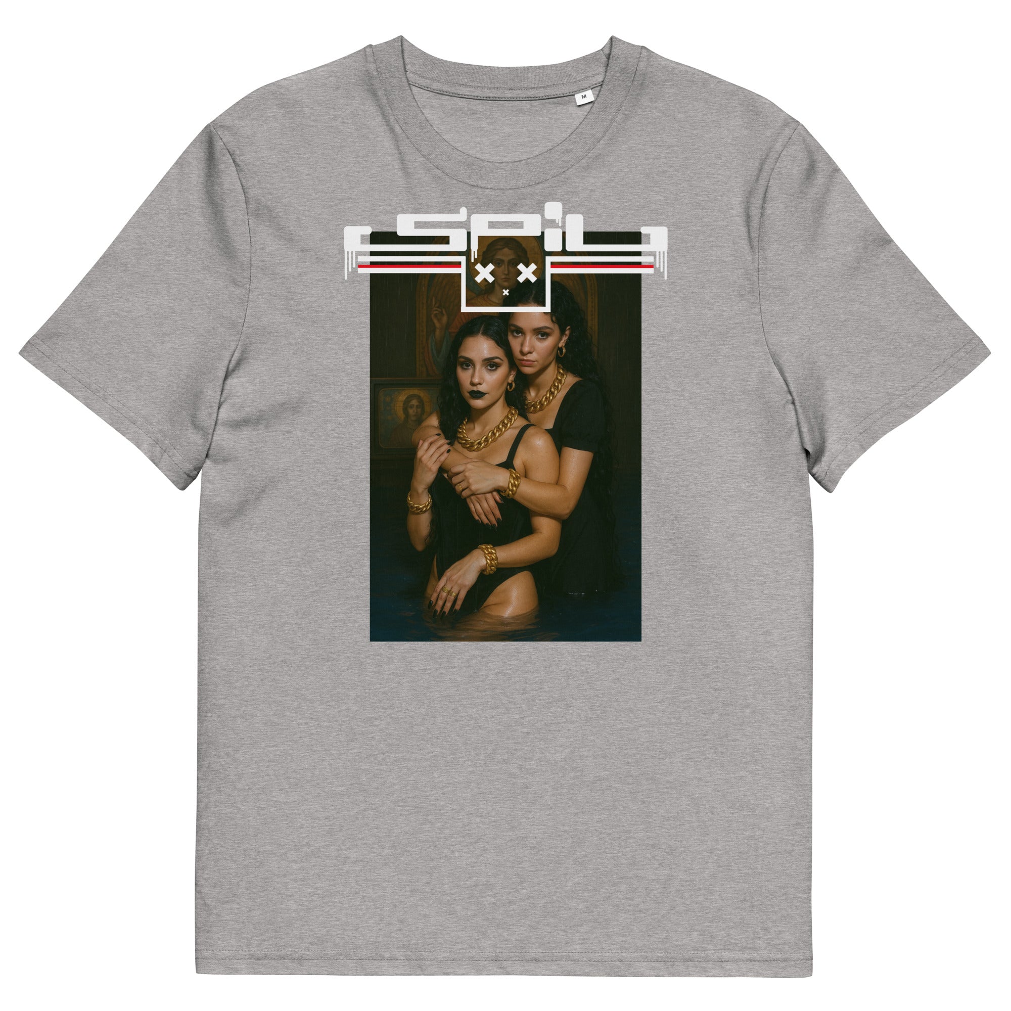 【新品未使用】Twisted Cotton T-shirt EMERGENCE - Unisex organic cotton t-shirt – SPiL XX Clothing